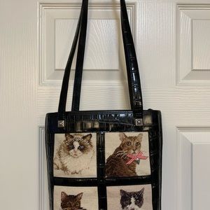Rare Brighton Feline Fantasy Bag